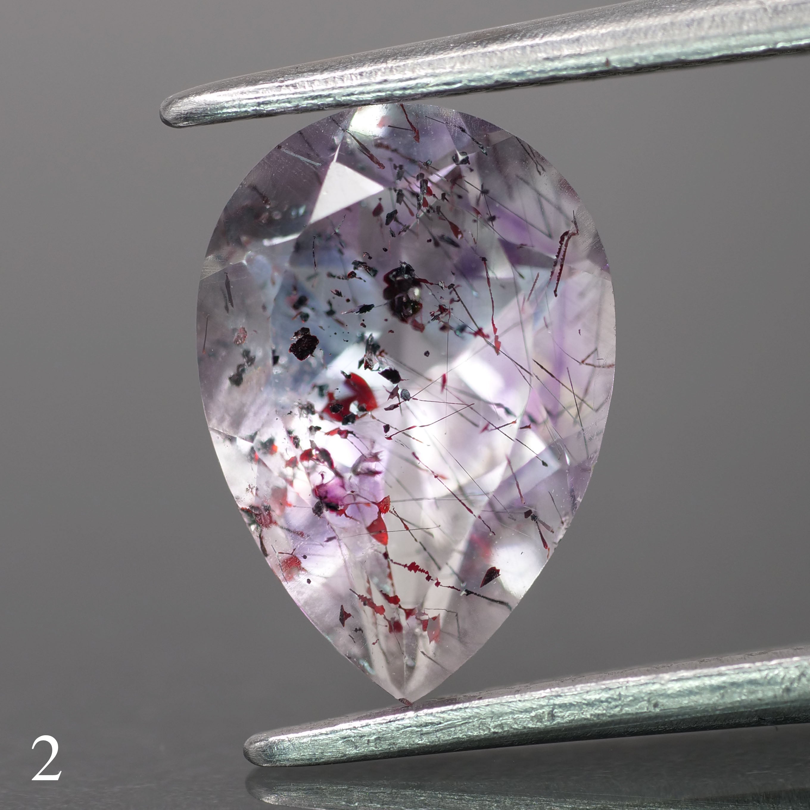 Melody quartz | pear-cut, 10x7mm, 1.7ct - choose yours - Eden Garden Jewelry™