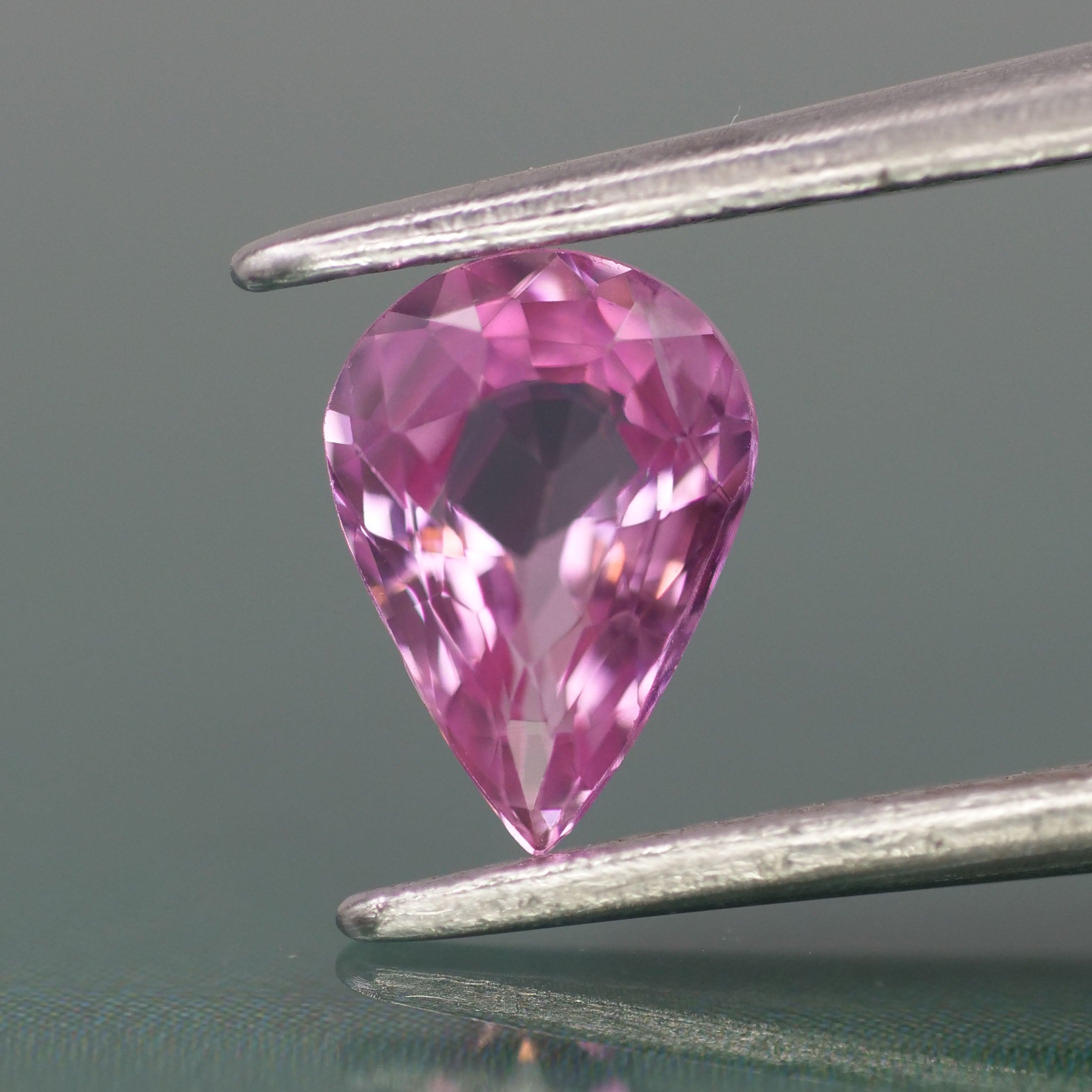 Sapphire | natural, pink color, pear-cut, *7x5mm, 0.75ct, Madagascar - Eden Garden Jewelry™