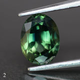 Sapphire | natural, teal color, oval-cut, *8x6mm, *1.5ct - choose yours - Eden Garden Jewelry™