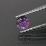 Opalescent sapphire | natural, pinkish purple color, round-cut, *5mm, *0.5ct - Eden Garden Jewelry™