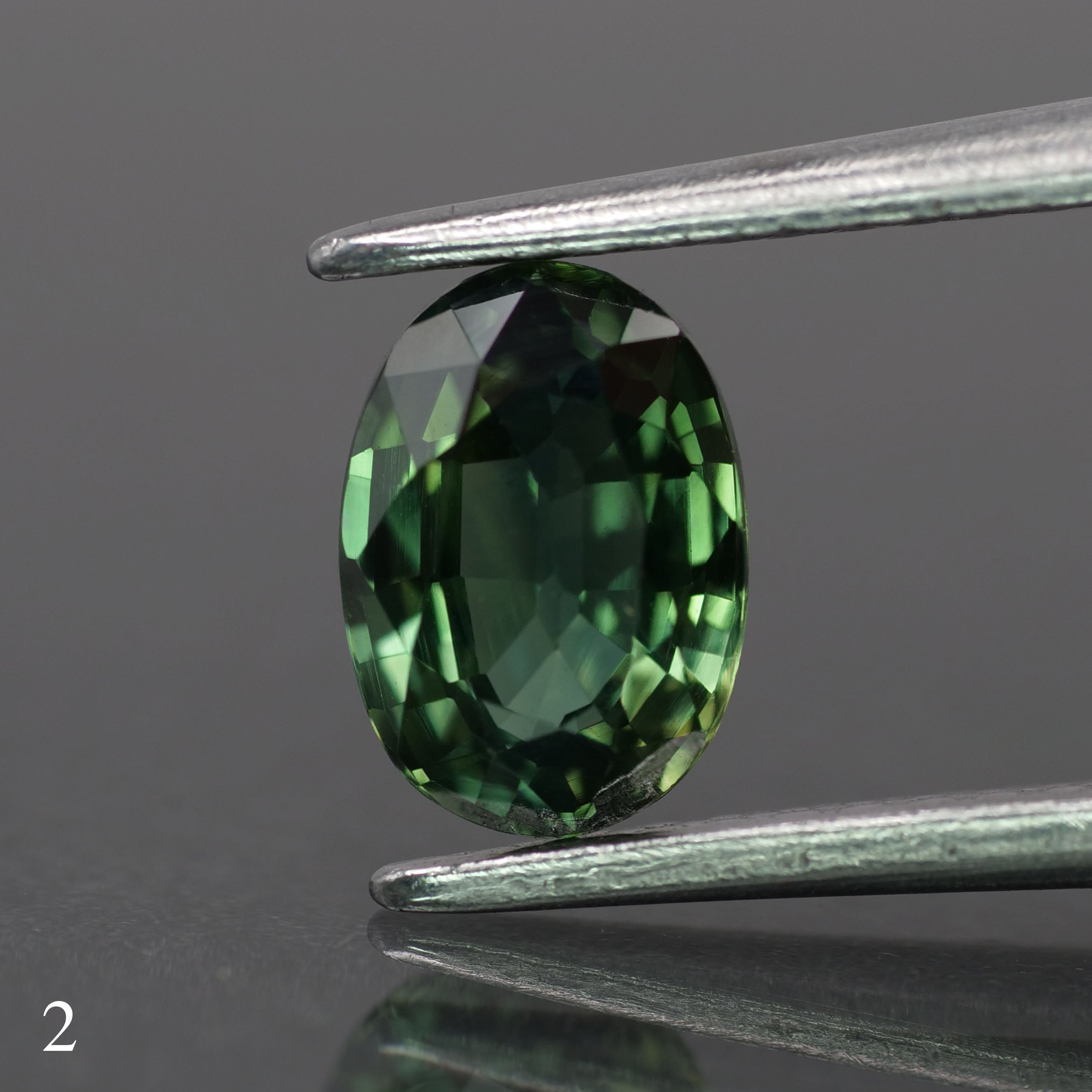 Sapphire | natural, teal color, oval-cut, 7x5mm, 1ct - choose yours - Eden Garden Jewelry™