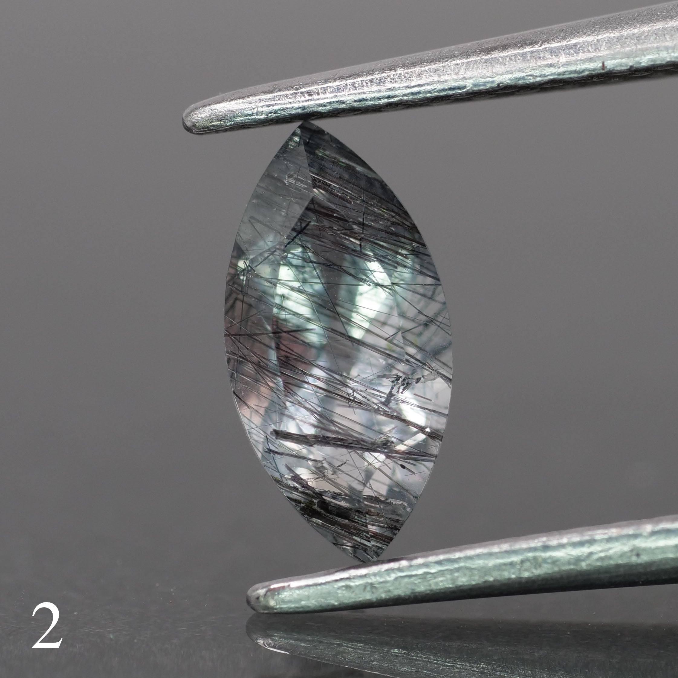 Rutile quartz | marquise-cut, 8x4mm, *0.6ct - choose yours - Eden Garden Jewelry™
