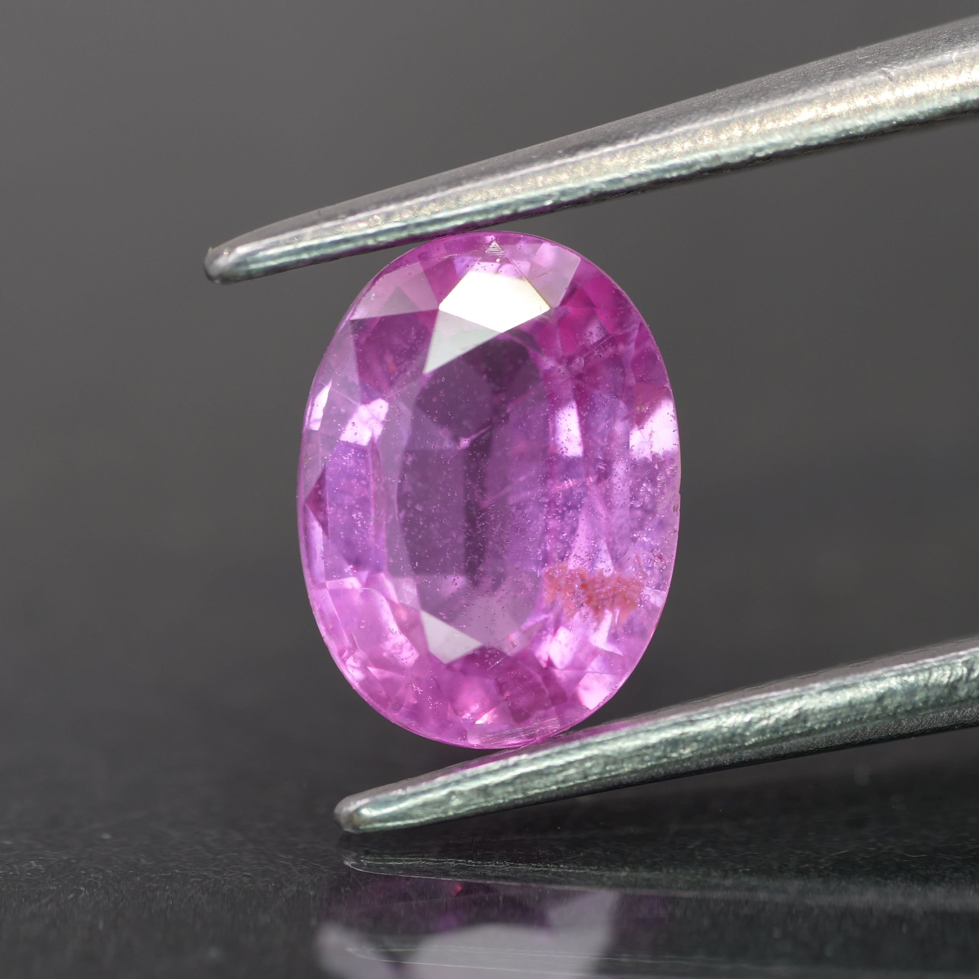 Sapphire | natural, pink color, oval-cut, 7.5x5.5mm, 1.4ct - Eden Garden Jewelry™