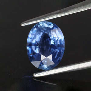 Blue Sapphire | natural, oval cut *7x5 mm, VS, *1.1ct - Eden Garden Jewelry™