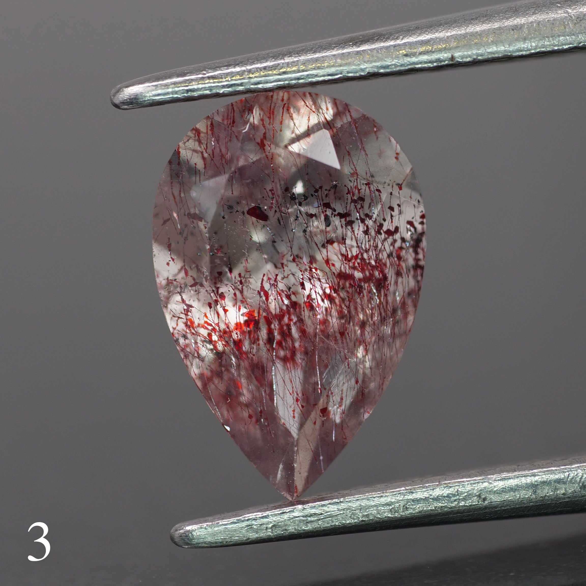 Melody quartz | pear-cut, 9x6mm, 1.1ct - choose yours - Eden Garden Jewelry™
