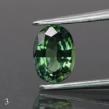 Sapphire | natural, teal color, oval-cut, 7x5mm, 1ct - choose yours - Eden Garden Jewelry™