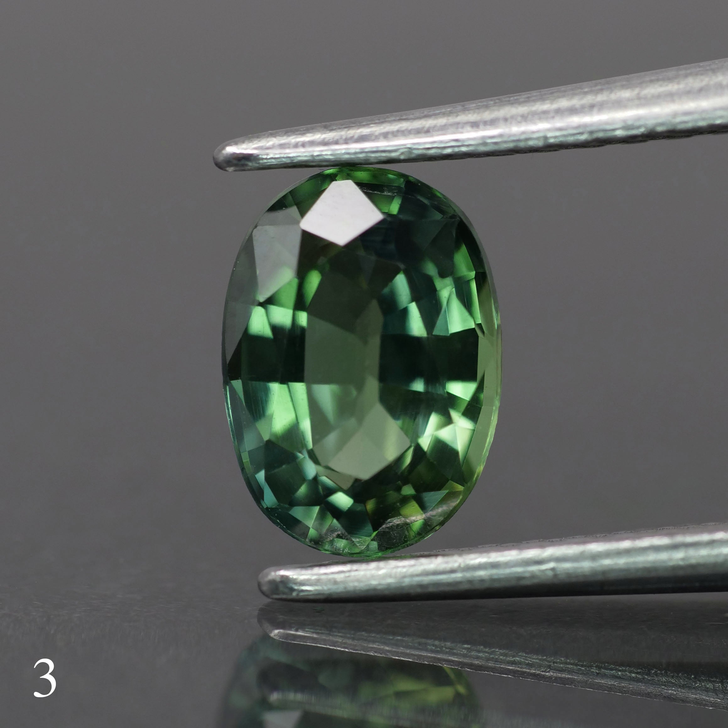 Sapphire | natural, teal color, oval-cut, 7x5mm, 1ct - choose yours - Eden Garden Jewelry™