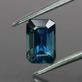 Sapphire | natural, blue color, emerald-cut, *7x4.5mm, 1ct - Eden Garden Jewelry™