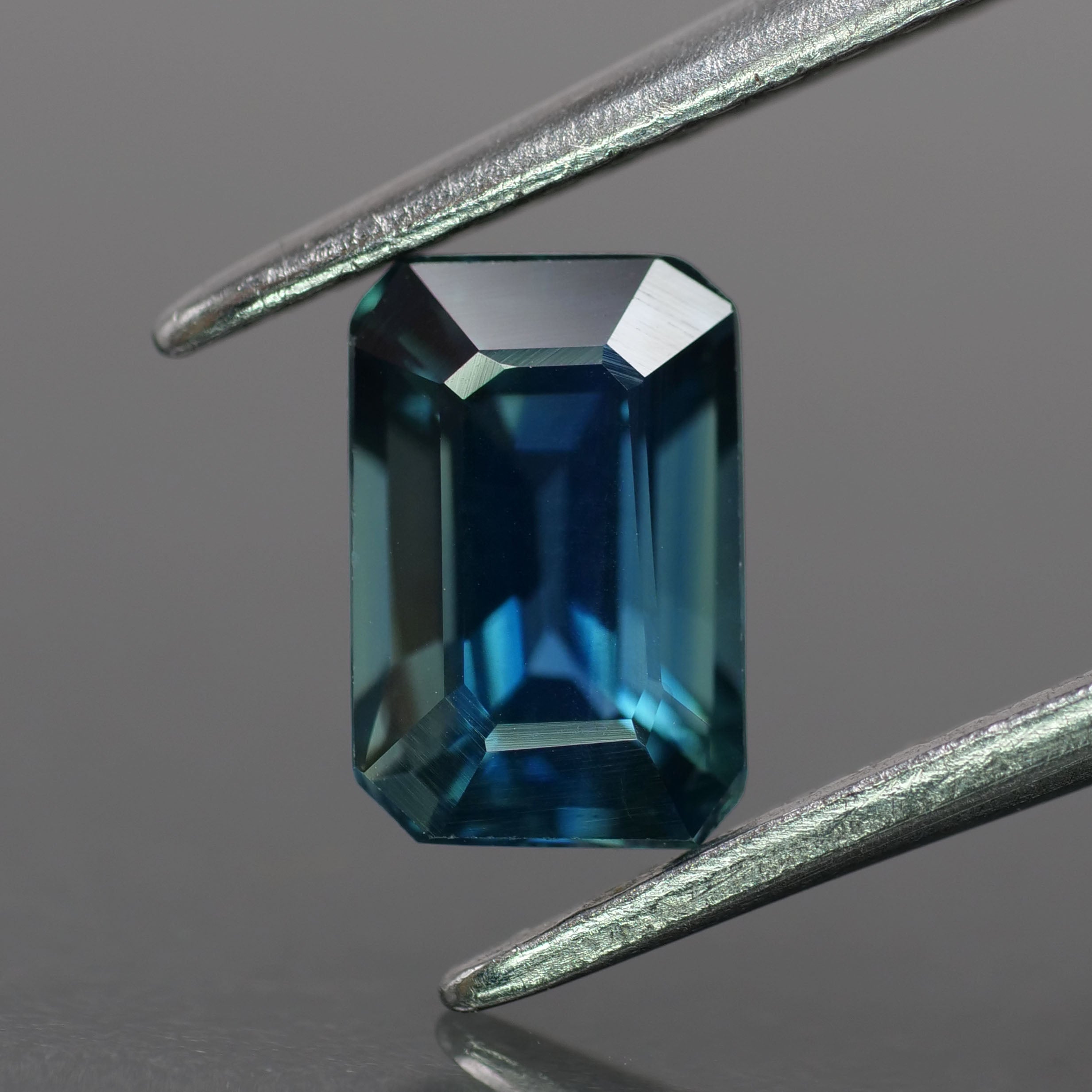 Sapphire | natural, blue color, emerald-cut, *7x4.5mm, 1ct - Eden Garden Jewelry™