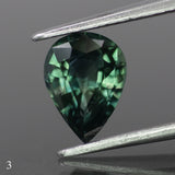 Sapphire | natural, teal color, pear-cut, *8x6mm, *1.5ct - choose yours - Eden Garden Jewelry™