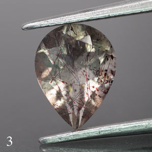 Melody quartz | pear-cut, 9x7mm, 1.3ct - choose yours