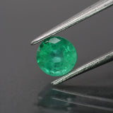 Emerald | natural, green color, round-cut, *5.5mm, 0.6ct - Eden Garden Jewelry™