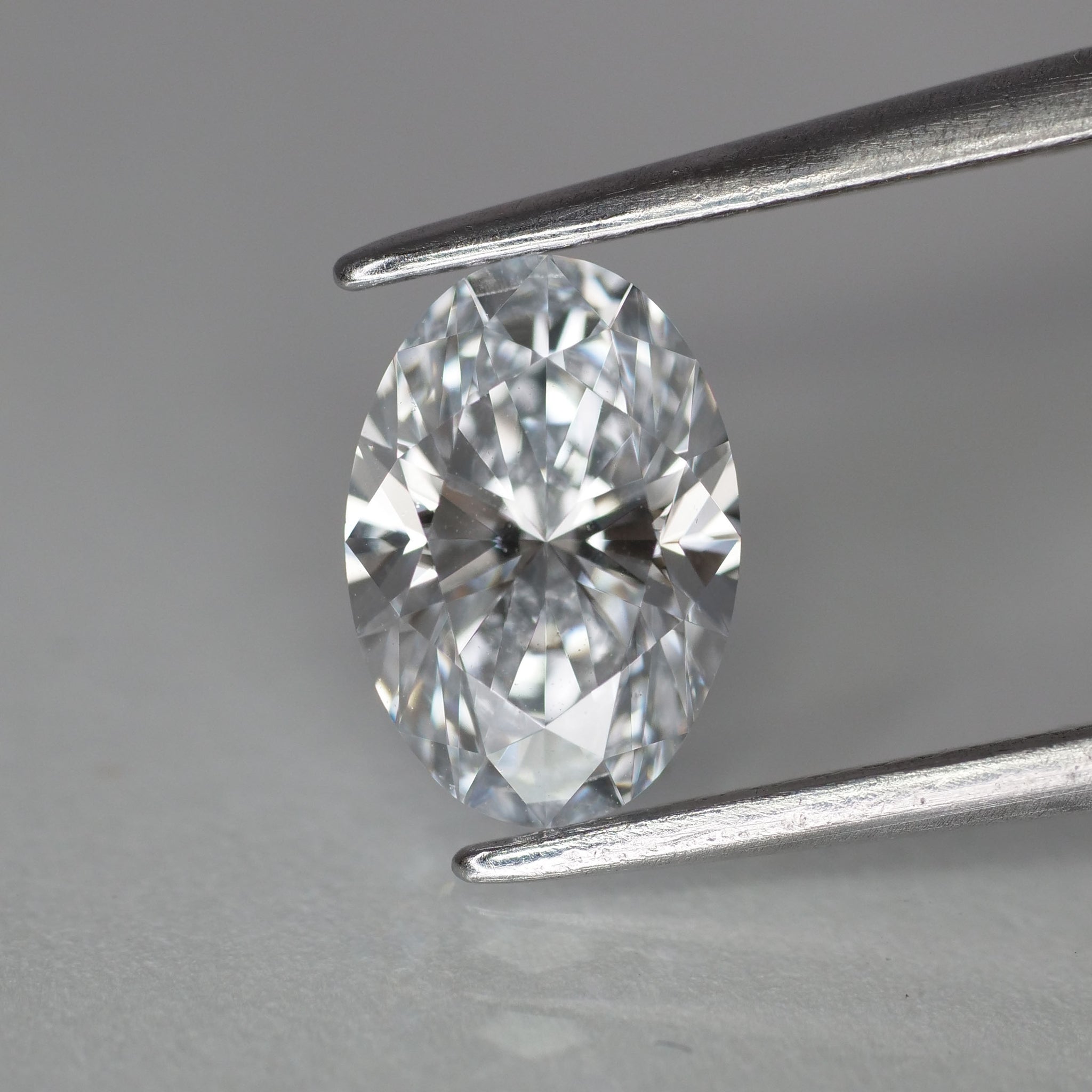 Lab grown diamond | IGI certificate, oval cut *8x6mm, G color, VS1, 1.20ct - Eden Garden Jewelry™