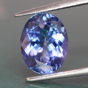 Tanzanite | natural, bluish purple, oval cut 9x7 mm, 2.1 ct - Eden Garden Jewelry™