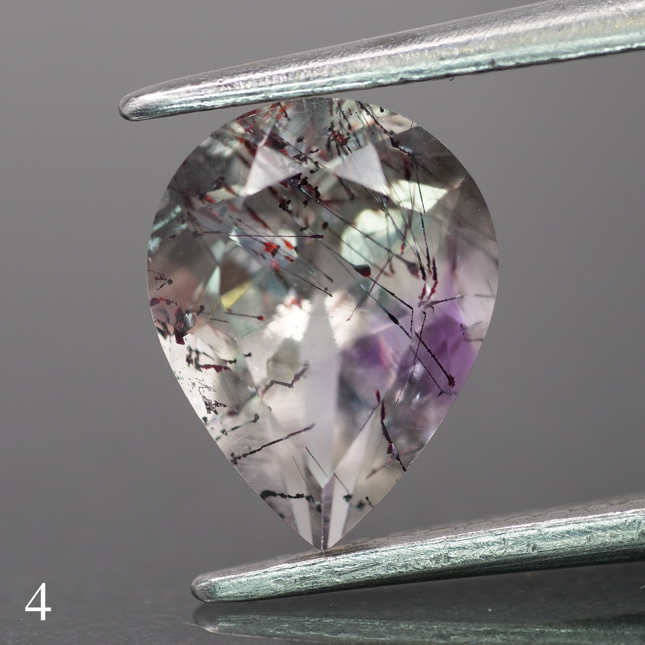 Melody quartz | pear-cut, 9x7mm, 1.3ct - choose yours