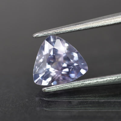 Sapphire | natural, purplish pink color, trillion-cut, *6.5x6mm, 1.1ct - Eden Garden Jewelry™