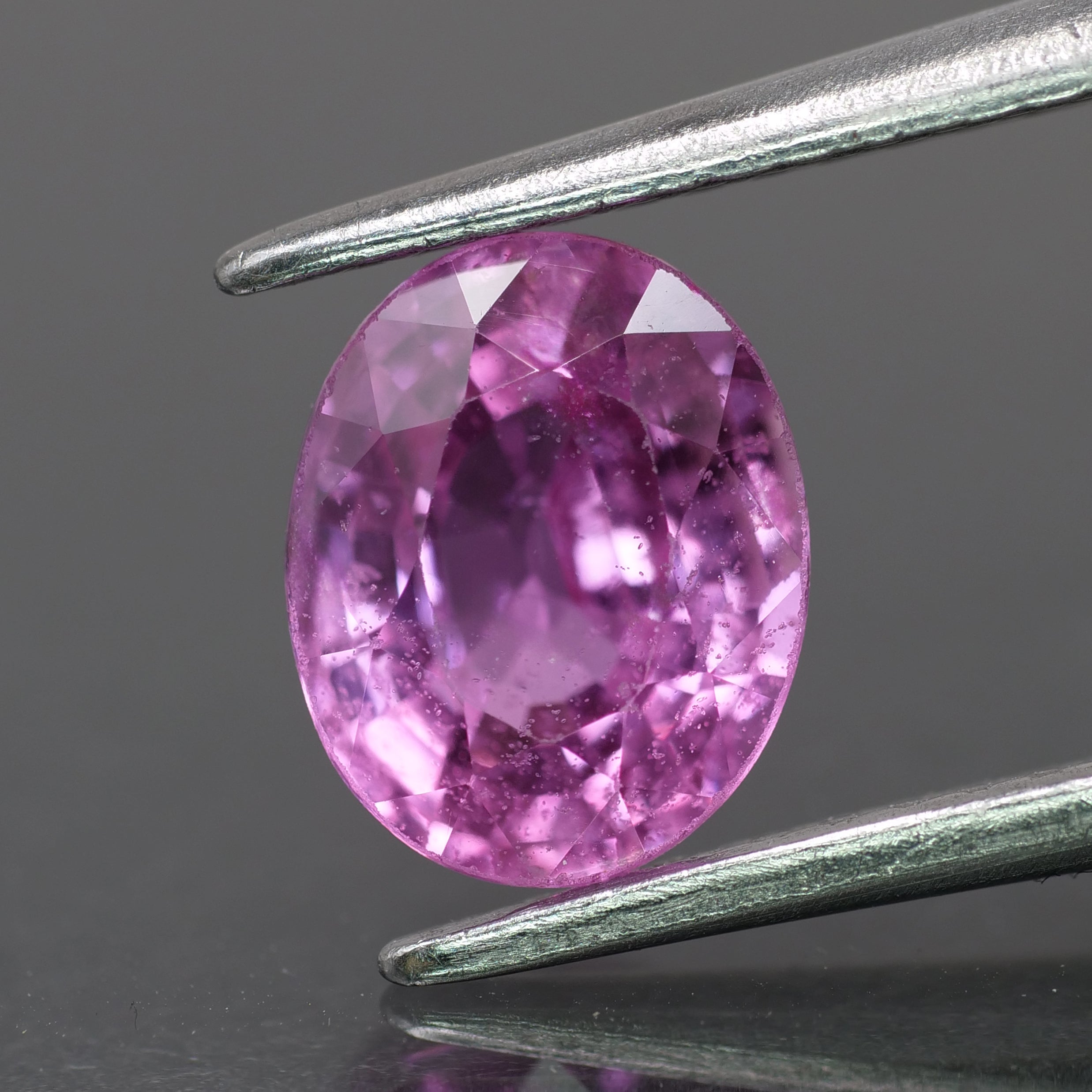 Sapphire | natural, pink color, oval-cut, 7.5x6mm, 1.6ct - Eden Garden Jewelry™