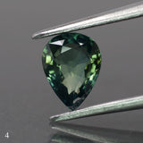 Sapphire | natural, teal color, pear-cut, *7x5mm, *1ct - choose yours - Eden Garden Jewelry™