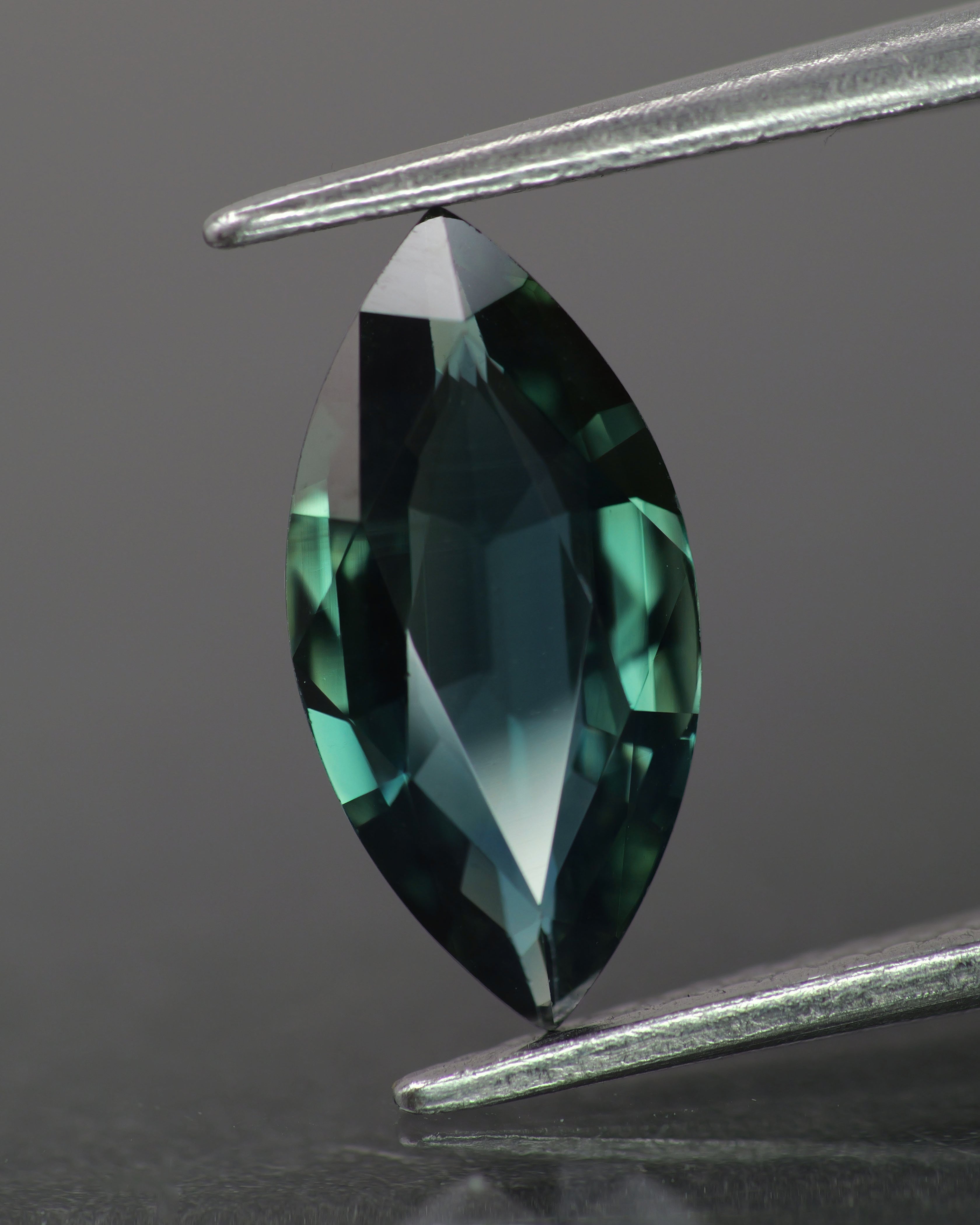 Sapphire | natural, teal color/color changing, marquise-cut, 12x6mm, 1.6ct - Eden Garden Jewelry™