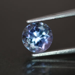 Tanzanite | natural, bluish purple color, round cut 6mm VS 0,8ct - Eden Garden Jewelry™