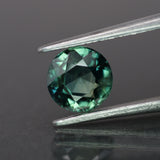 Sapphire | natural, teal color/color changing, round-cut, *6mm, 1.4ct - Eden Garden Jewelry™