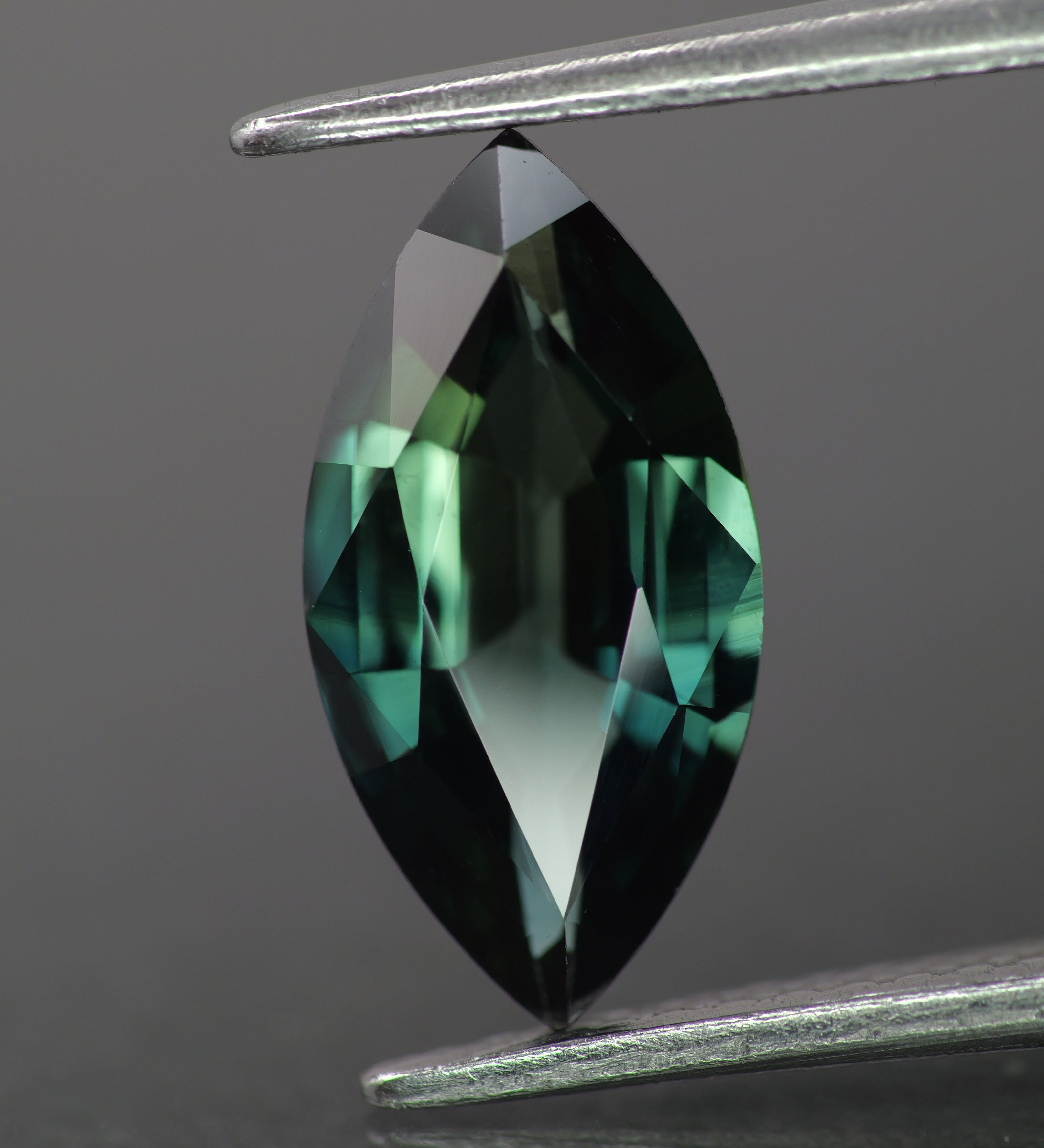 Sapphire | natural, teal color/color changing, marquise-cut, 12x6mm, 1.9ct - Eden Garden Jewelry™