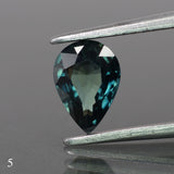 Sapphire | natural, teal color, pear-cut, *7x5mm, *1ct - choose yours - Eden Garden Jewelry™