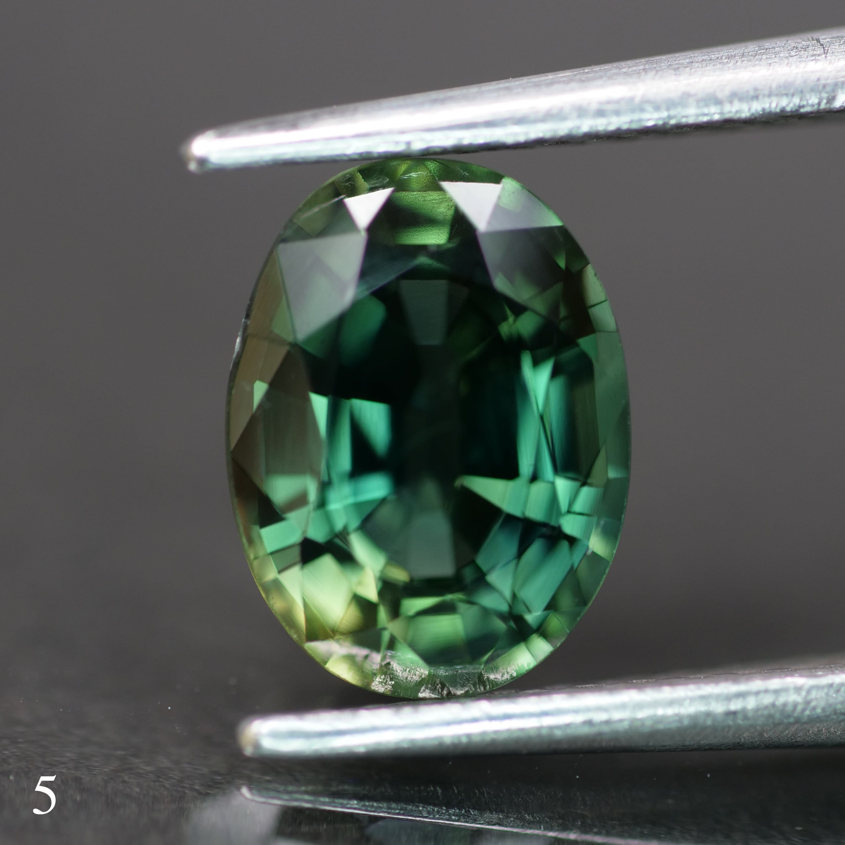 Sapphire | natural, teal color, oval-cut, *8x6mm, *1.5ct - choose yours - Eden Garden Jewelry™