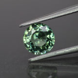 Sapphire | natural, teal color/color changing, round-cut, *6mm, 1.1ct - Eden Garden Jewelry™