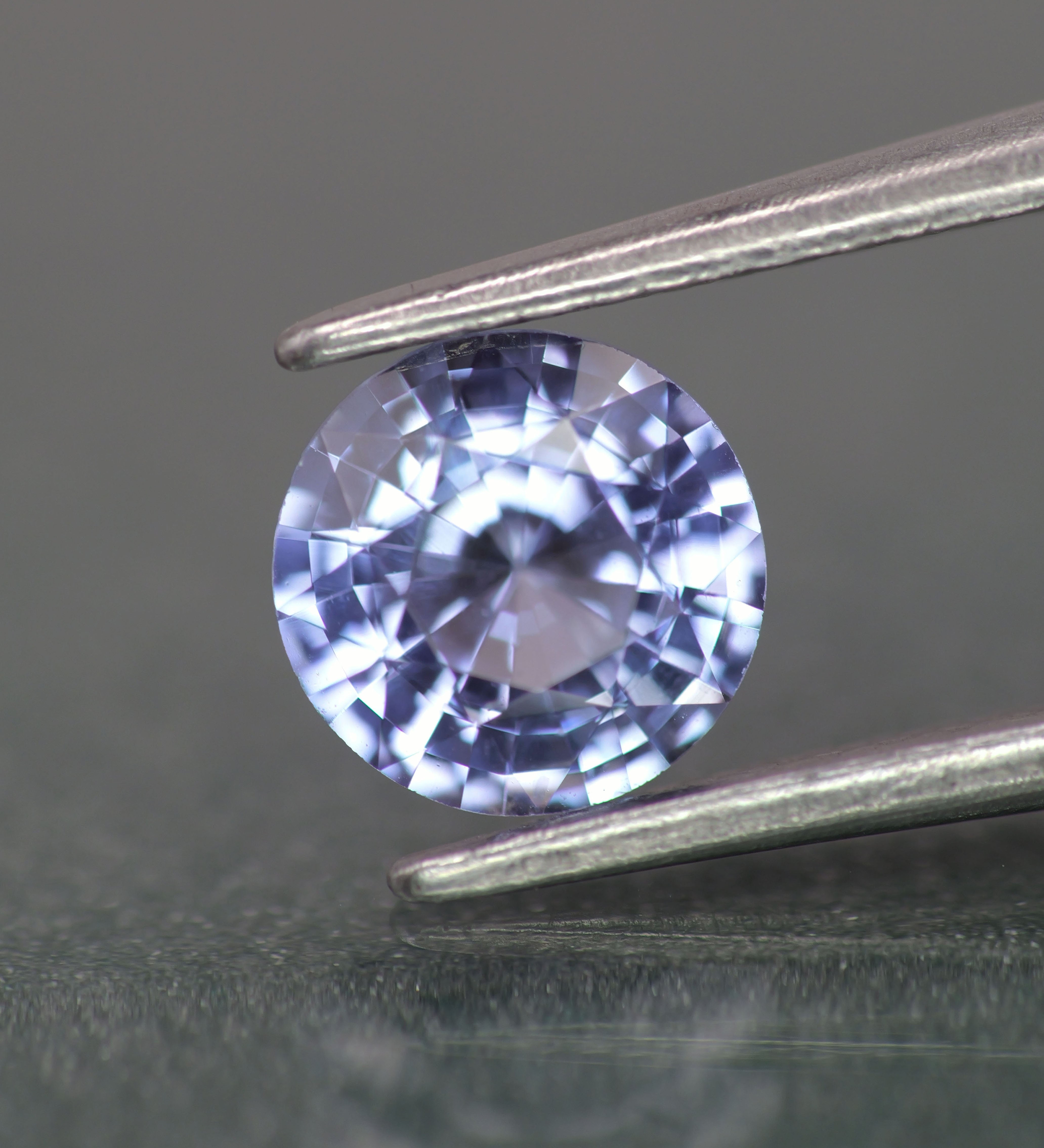 Sapphire | natural, lavender color, round-cut, 6.5mm, 1.3ct - Eden Garden Jewelry™