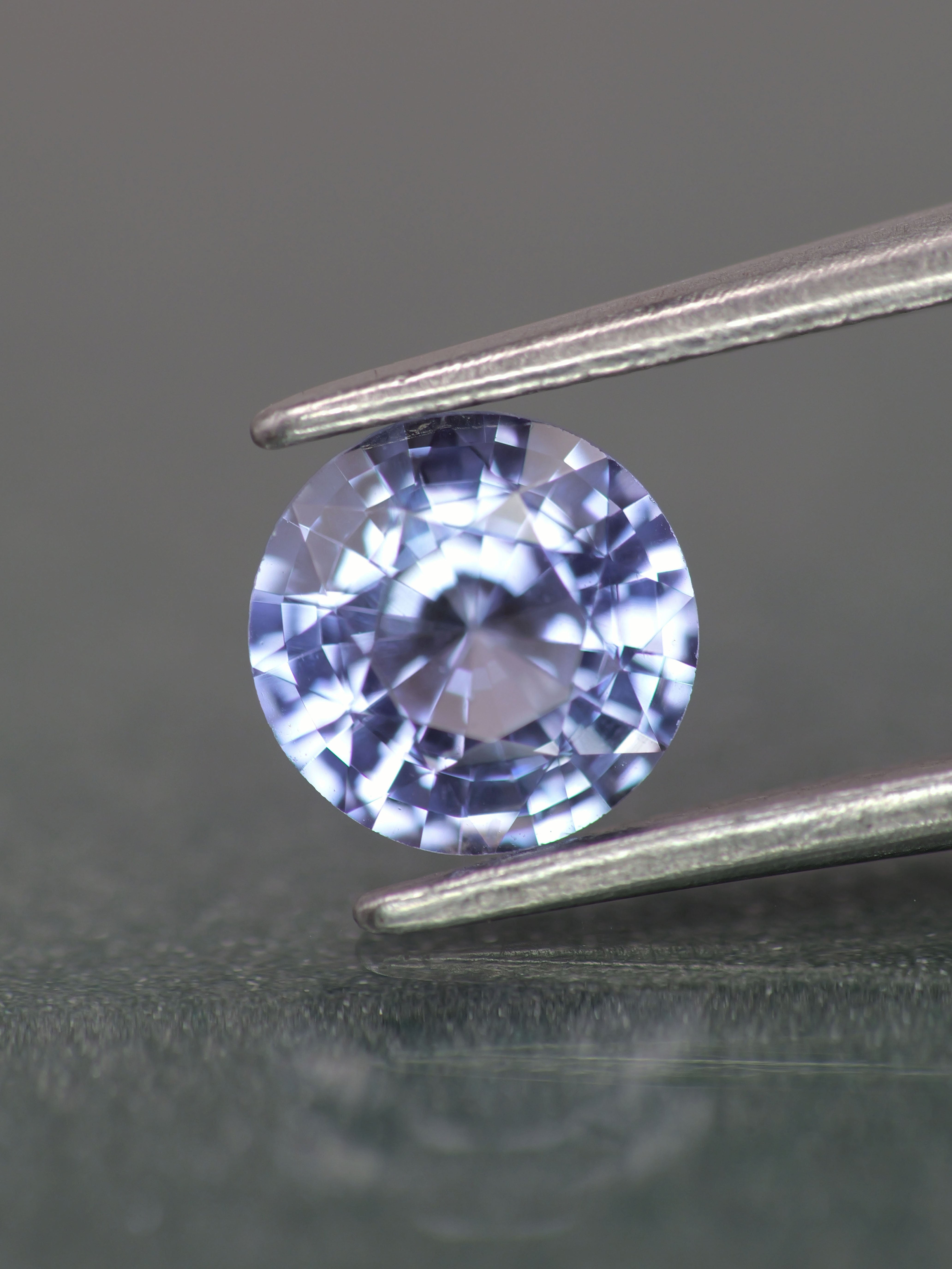 Sapphire | natural, lavender color, round-cut, 6.5mm, 1.3ct - Eden Garden Jewelry™
