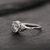 Lab grown diamond engagement ring, 1 carat diamond proposal ring / Roma - Eden Garden Jewelry™