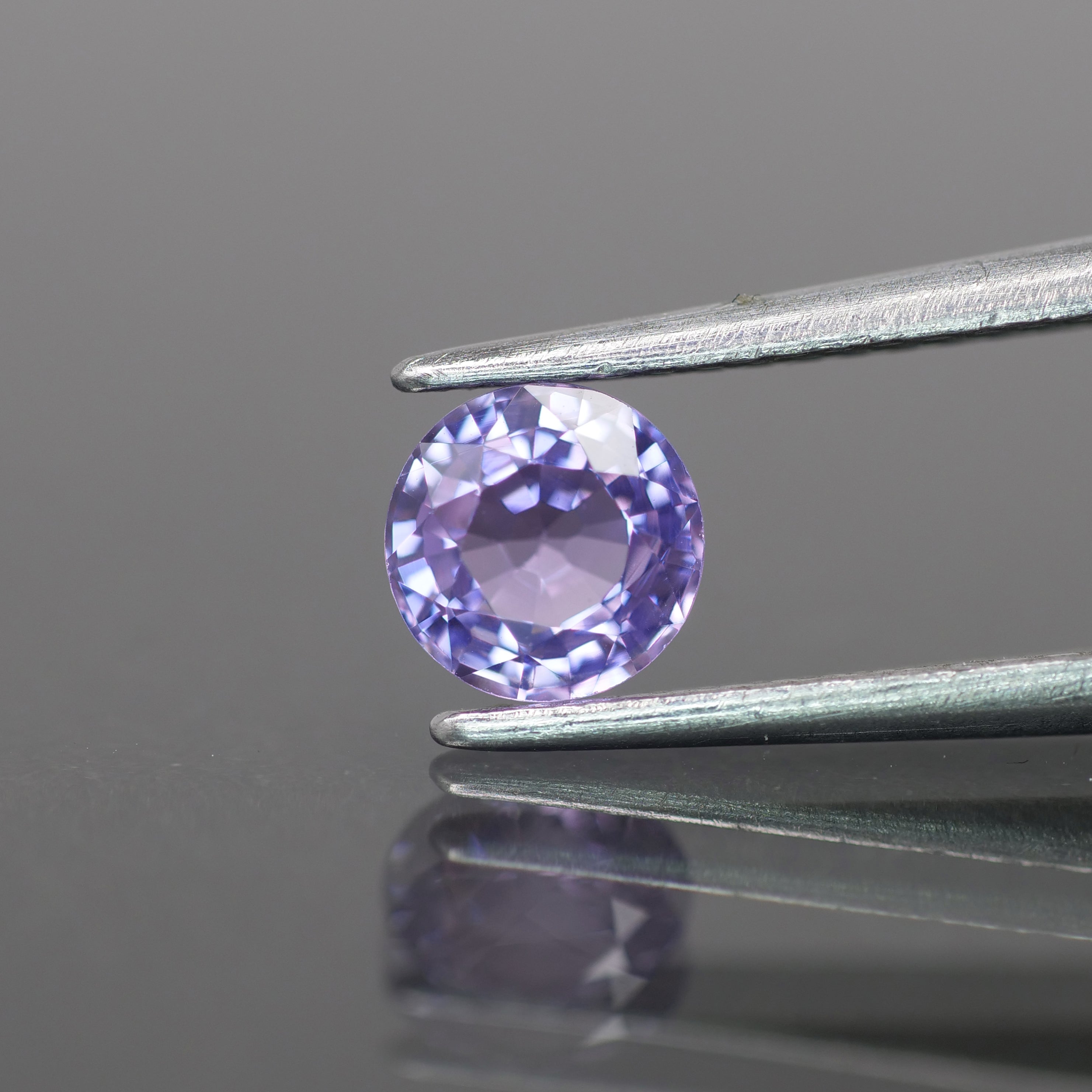 Sapphire | natural, purple color, round-cut, *5mm, 0.6ct - Eden Garden Jewelry™