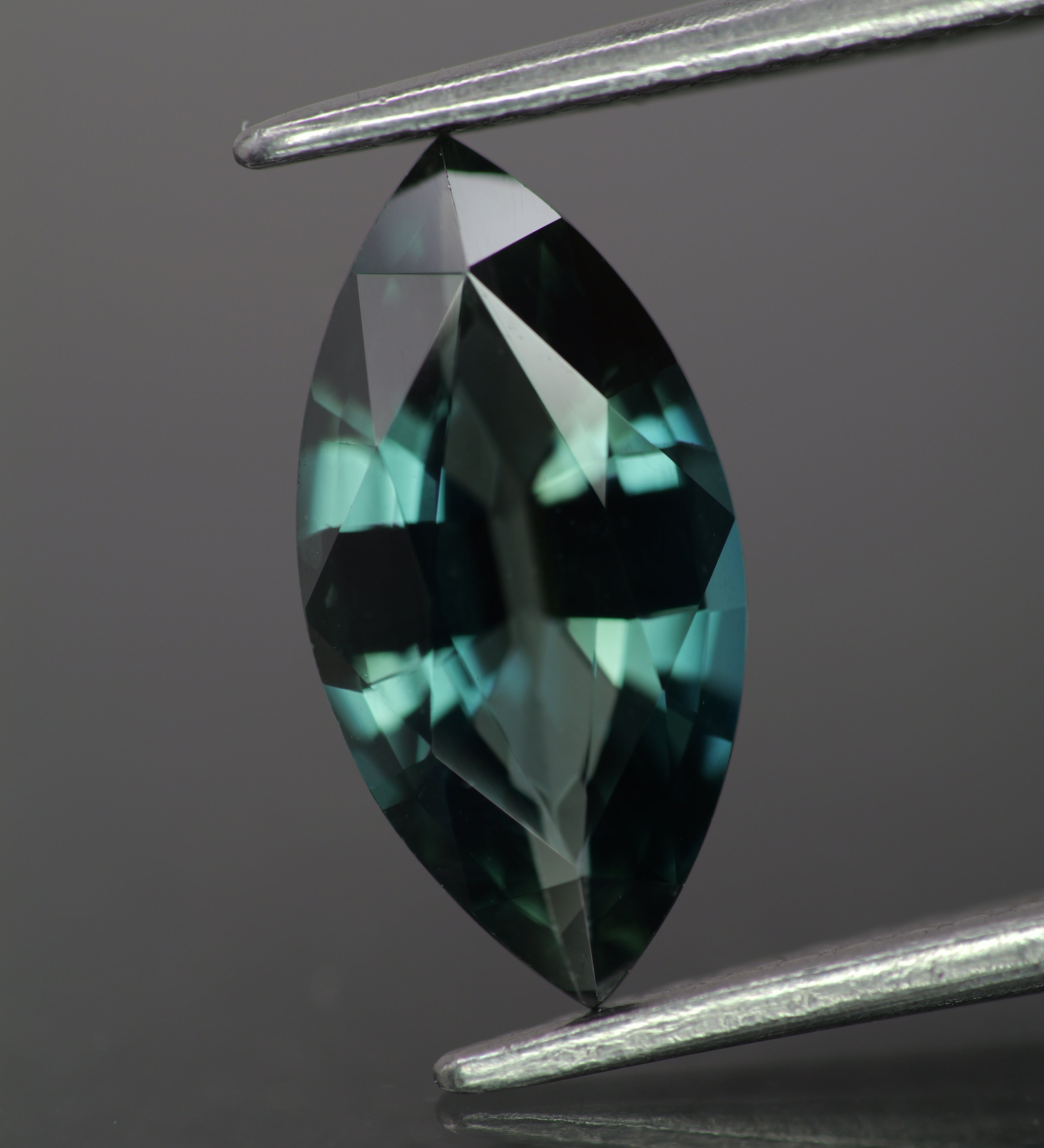 Sapphire | natural, teal color/color changing, marquise-cut, 12x6mm, 1.7ct - Eden Garden Jewelry™