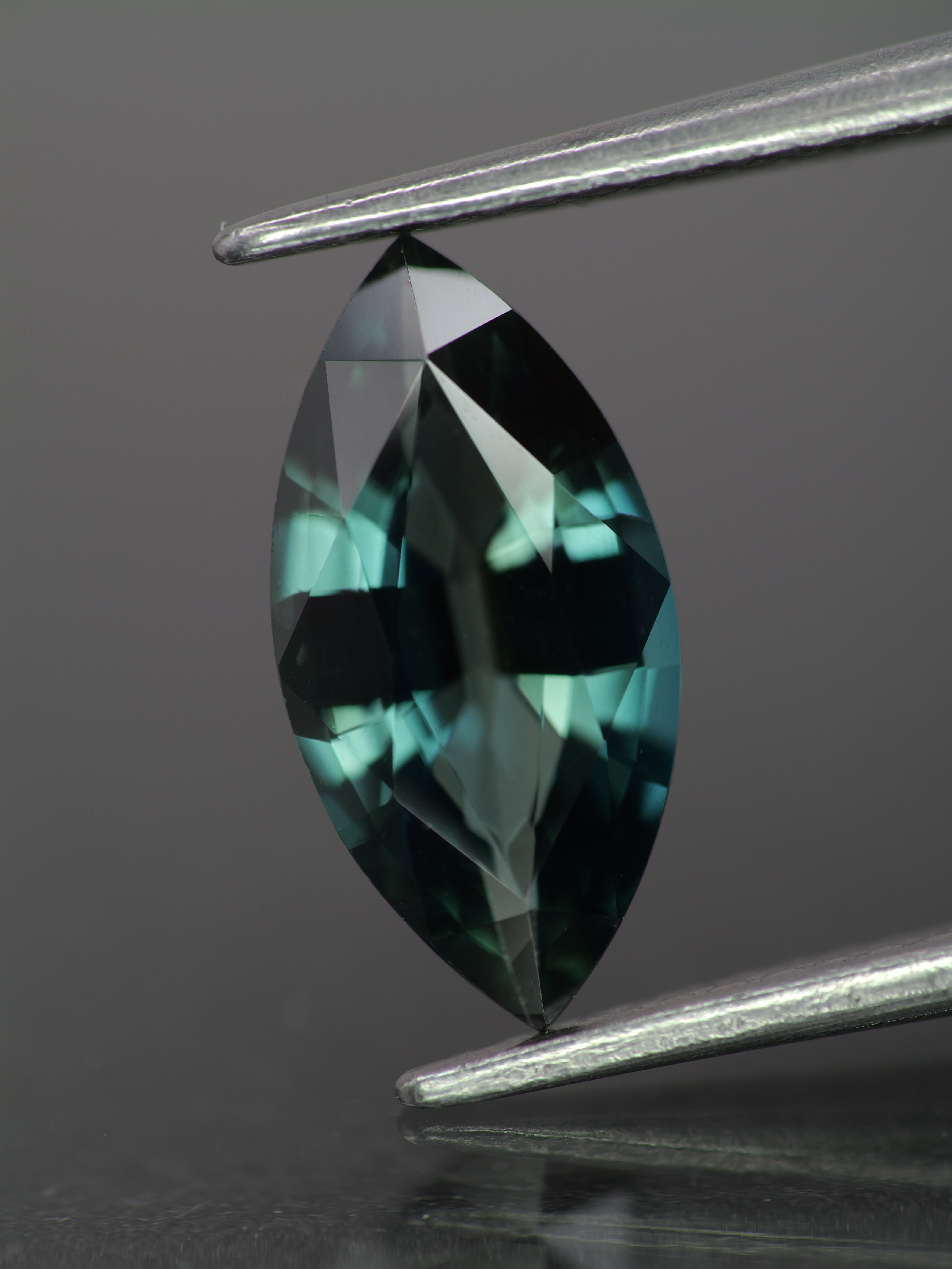 Sapphire | natural, teal color/color changing, marquise-cut, 12x6mm, 1.7ct - Eden Garden Jewelry™