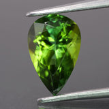 Tourmaline | natural, green color, pear-cut, *10x6.5mm, 2ct - Eden Garden Jewelry™