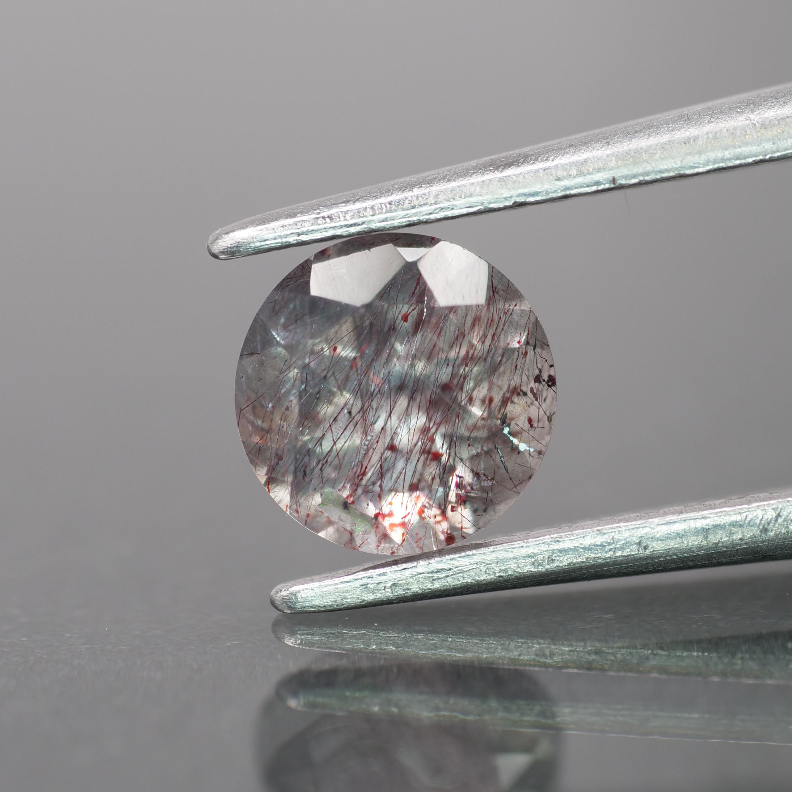 Melody quartz | round-cut, 6mm, 0.7ct - Eden Garden Jewelry™