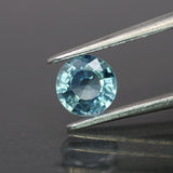 Sapphire | natural, light blue color, round-cut, 5.5mm, 0.7ct - Eden Garden Jewelry™