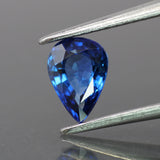 Sapphire | natural, blue color, pear-cut, *7x5mm, *0.8ct - Eden Garden Jewelry™