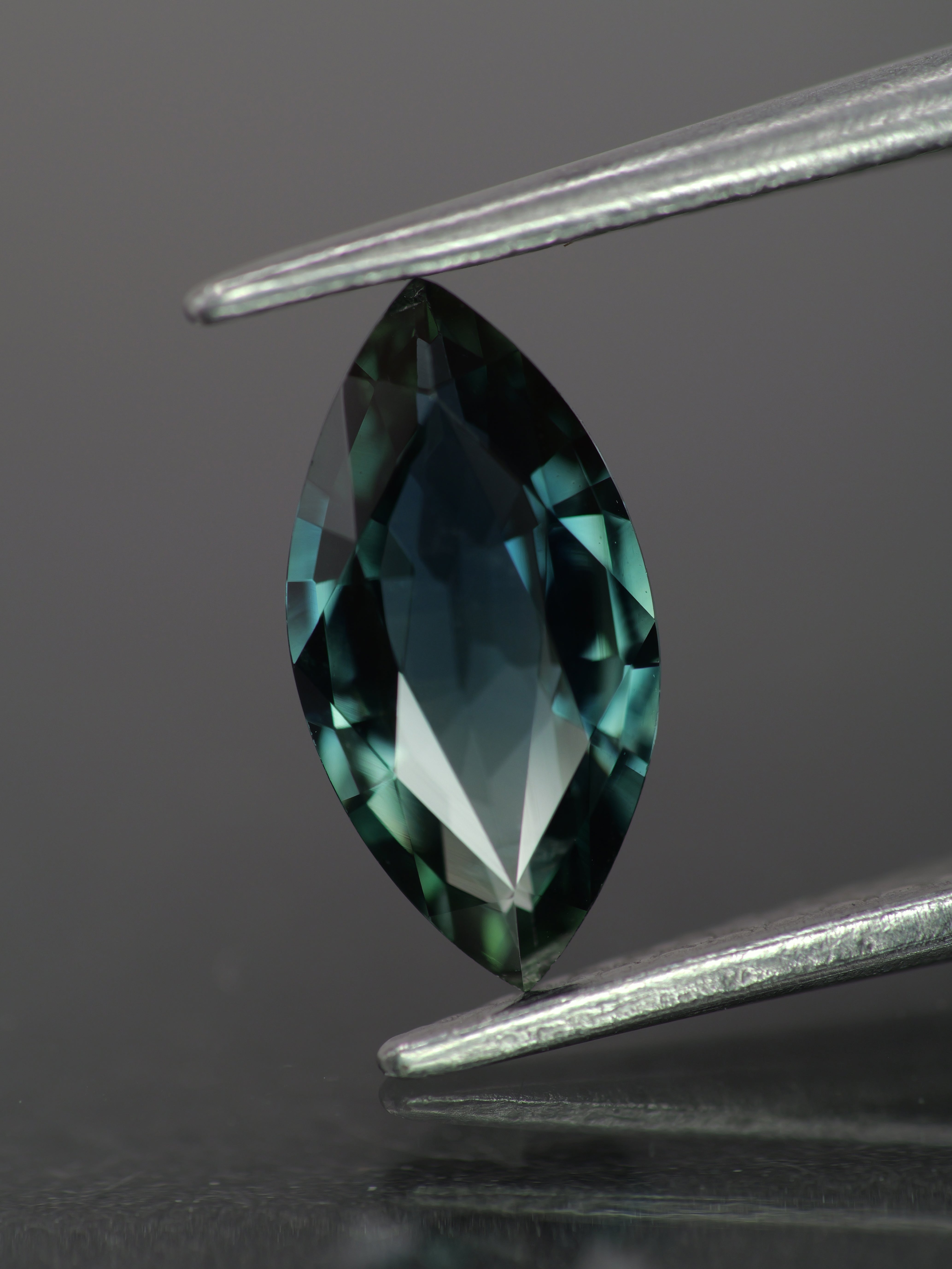 Sapphire | natural, teal color/color changing, marquise-cut, 10x5mm, *1ct - Eden Garden Jewelry™
