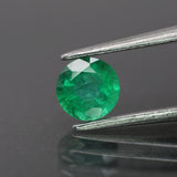 Emerald | natural, green color, round-cut, *5.5mm, 0.6ct - Eden Garden Jewelry™