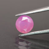 Opalescent sapphire | natural, pink color, round-cut, *5.7mm, 1ct - Eden Garden Jewelry™