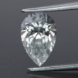Lab grown diamond | IGI certified | pear-cut, *8x5.5mm, D color, VS2, 0.88ct