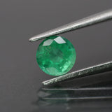 Emerald | natural, green color, round-cut, *5.5mm, 0.6ct - Eden Garden Jewelry™