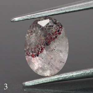 Melody quartz | oval-cut, 8x6mm, 1.2ct - choose yours