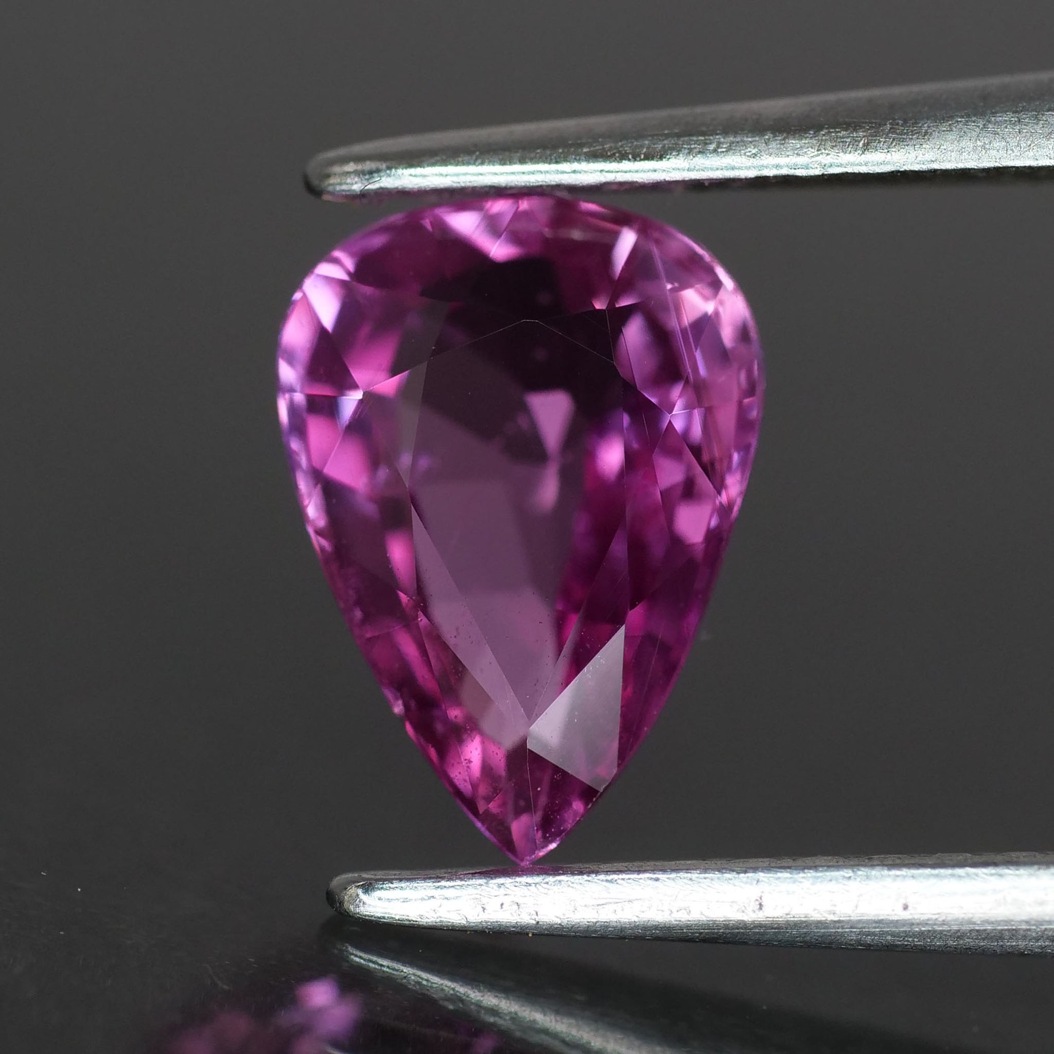 Pink Sapphire | natural, pear cut 8x6mm, VS 1.30 ct - Eden Garden Jewelry™