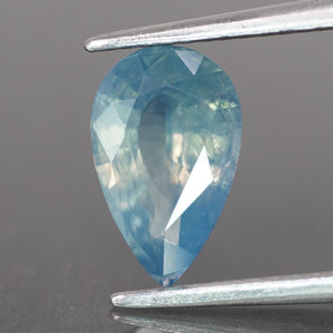 Sapphire opalescent | IGI certified | natural, lagoon blue with sunny sheen, pear cut *9.6x6mm, VS *1.5ct - Eden Garden Jewelry™