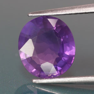 Sapphire opalescent | IGI certified | natural pinkish purple, cushion cut *8.7x8mm, VS *2.3ct - Eden Garden Jewelry™
