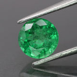 Emerald | natural, green color, round-cut, *7mm, 1.1ct - Eden Garden Jewelry™