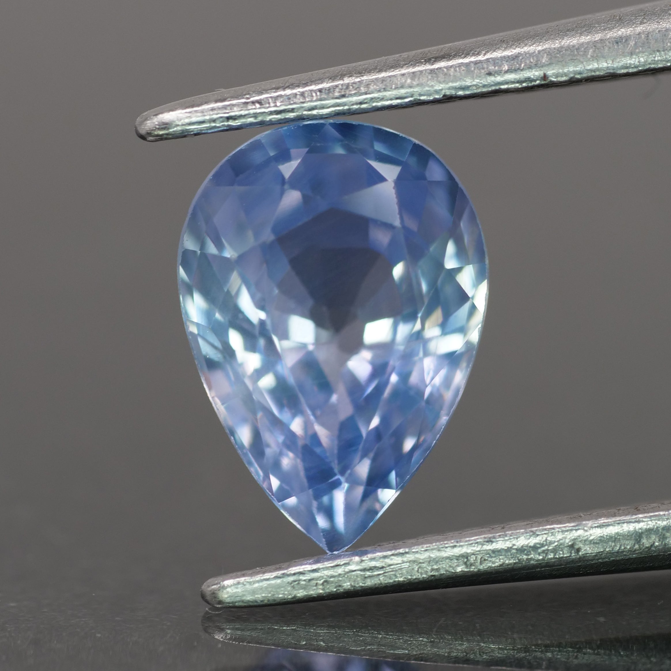 Sapphire | natural, pear-cut, 8x6 mm, 1.35ct, Sri Lanka - Eden Garden Jewelry™